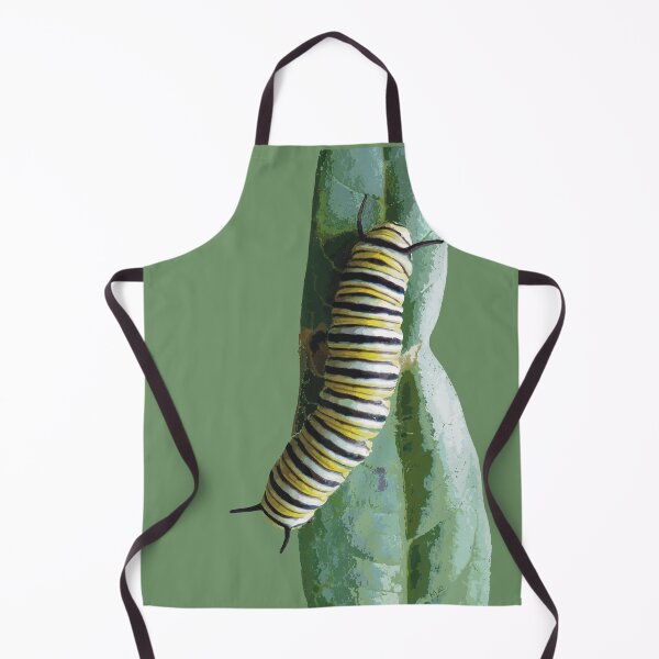 Item preview, Monarch Caterpillar on a Leaf  designed and sold by NJartbyNJacobson.