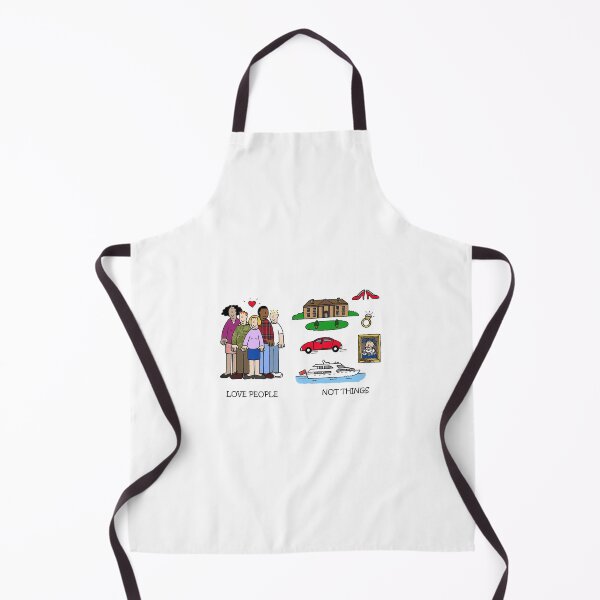 Item preview, Love People Not Things Spirituality Cartoon designed and sold by KateTaylor.