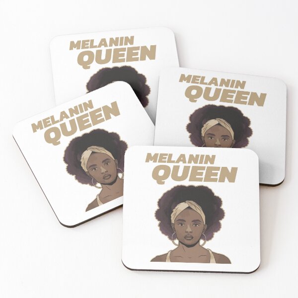 Item preview, Melanin Queen - Black Girl Magic designed and sold by justkidding-co.