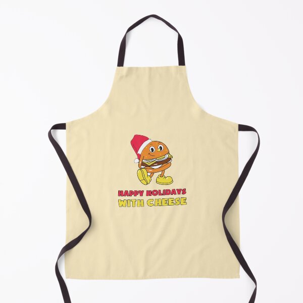 Item preview, Happy Holidays with Cheese Christmas cheeseburger designed and sold by SerenaChoe.