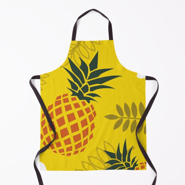 Item preview, Pineapple and leaves pattern designed and sold by Delicarte.