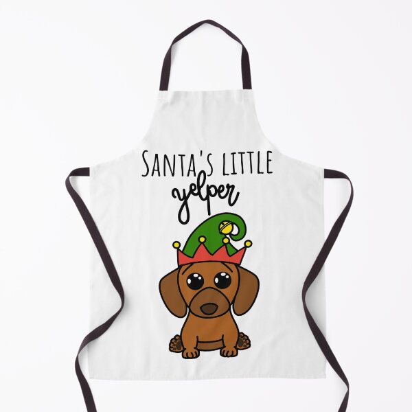 Item preview, Dachshund Santa's little yelper designed and sold by PandaKare.