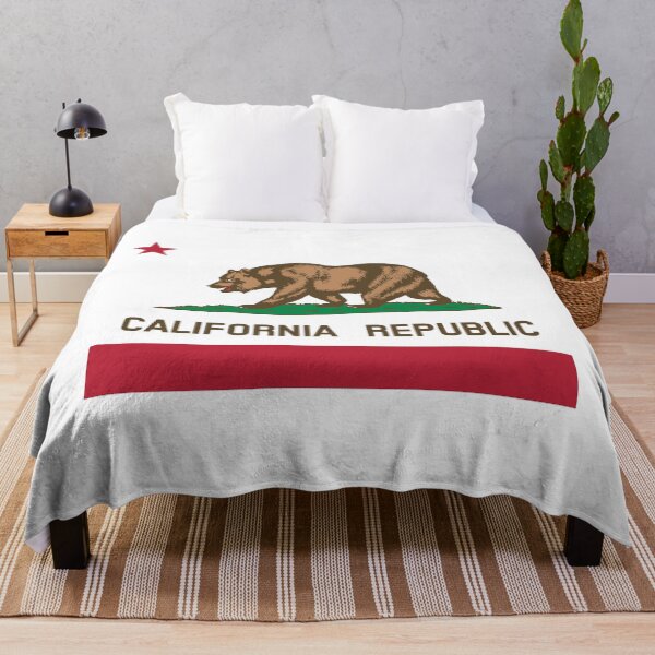 Item preview, California Republic 'bear flag revolt' - colour print designed and sold by retropetrol.
