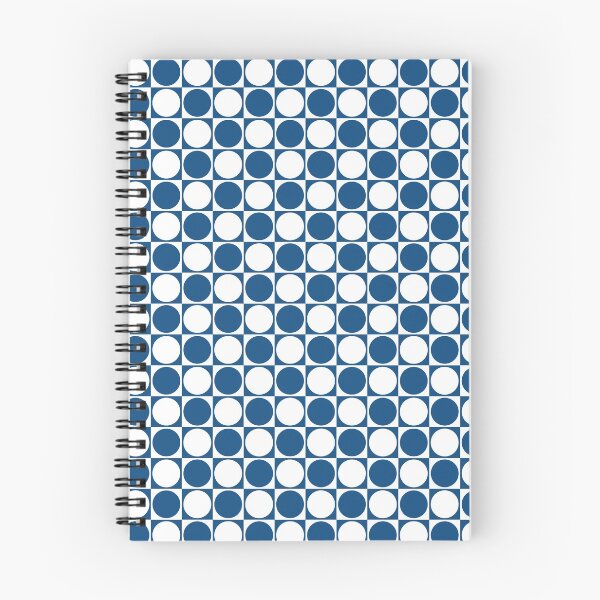 Item preview, Minimal pattern with basic geometric shapes in classic blue color designed and sold by acidmit.