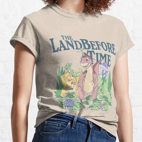 Land Before Time Pastel Dinosaur Friends Classic T-Shirt
