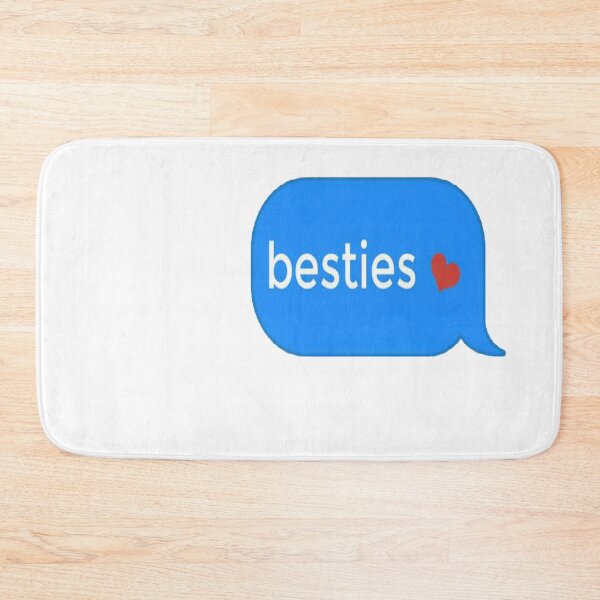 Item preview, Two Pretty Best Friends besties text designed and sold by NancyArtDesigns.