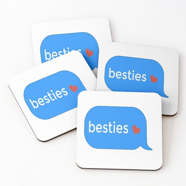 Item preview, Two Pretty Best Friends besties text designed and sold by NancyArtDesigns.