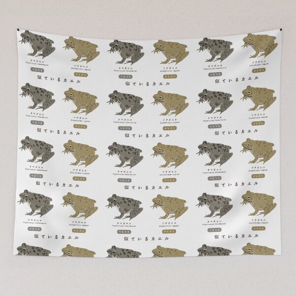 Item preview, Wrinkled Frog ＆ Indian rice frog designed and sold by morisachi713.