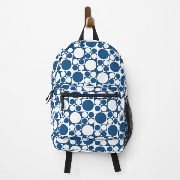 Item preview, Simple pattern with basic geometric shapes in classic blue color designed and sold by acidmit.