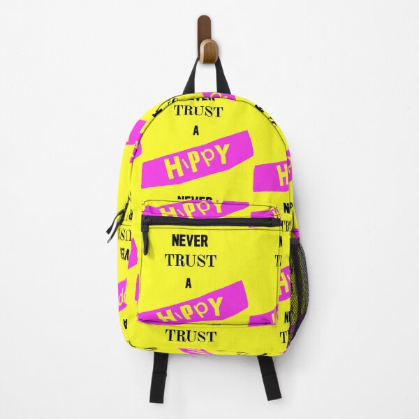 Item preview, Never Trust A Hippy designed and sold by Logo-A-GoGo.