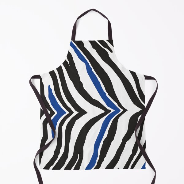 Item preview, Zebra Print: Cobalt Blue, Black and White designed and sold by XCEEDTRANSITION.