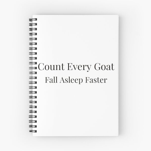 Item preview, Count Every Goat Fall Asleep Faster designed and sold by Ayadsan.