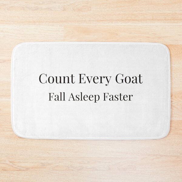 Item preview, Count Every Goat Fall Asleep Faster designed and sold by Ayadsan.