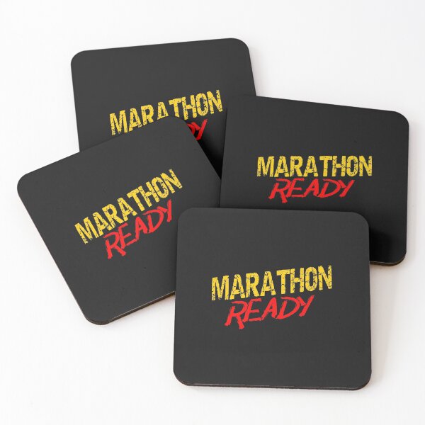 Item preview, Marathon-Ready funny gift shirt merchandise designed and sold by ViVedX.