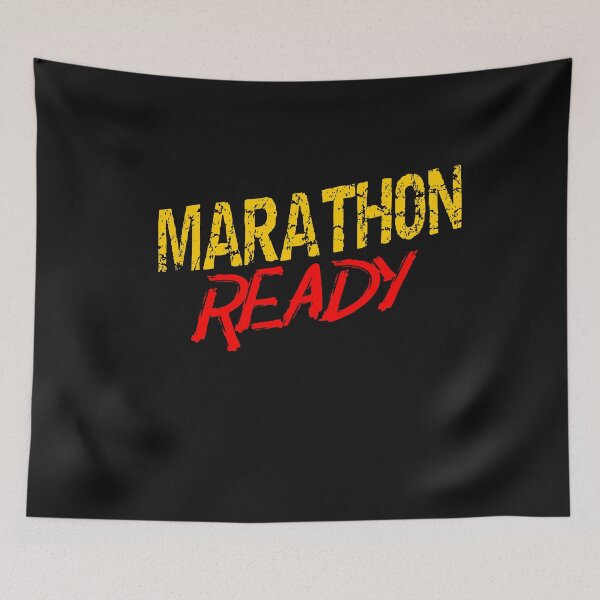 Item preview, Marathon-Ready funny gift shirt merchandise designed and sold by ViVedX.