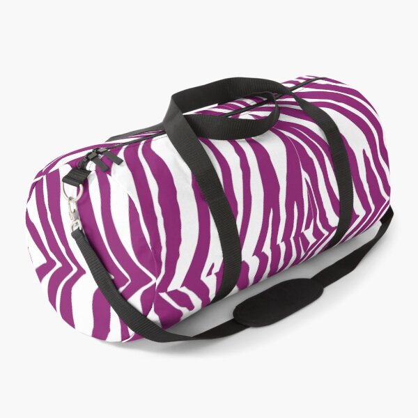 Item preview, Zebra: Dark Feusia Pink and White designed and sold by XCEEDTRANSITION.