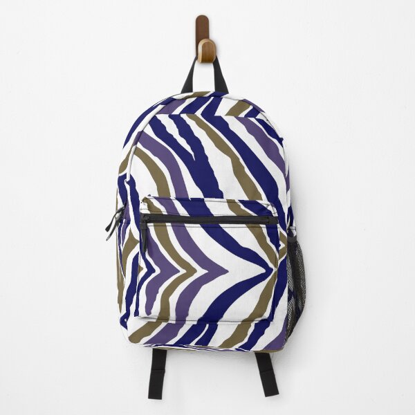 Item preview, Multi-Zebra (Plum, Olive, Navy Blue and White) designed and sold by XCEEDTRANSITION.