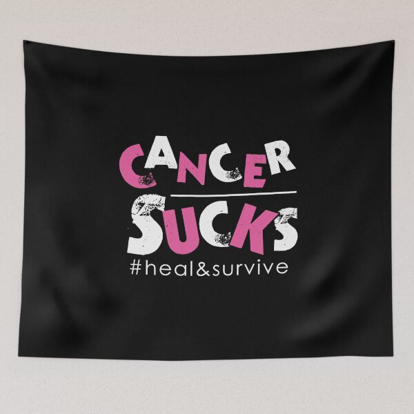 Item preview, Cancer sucks for breast cancer patients designed and sold by mederDESIGNS.