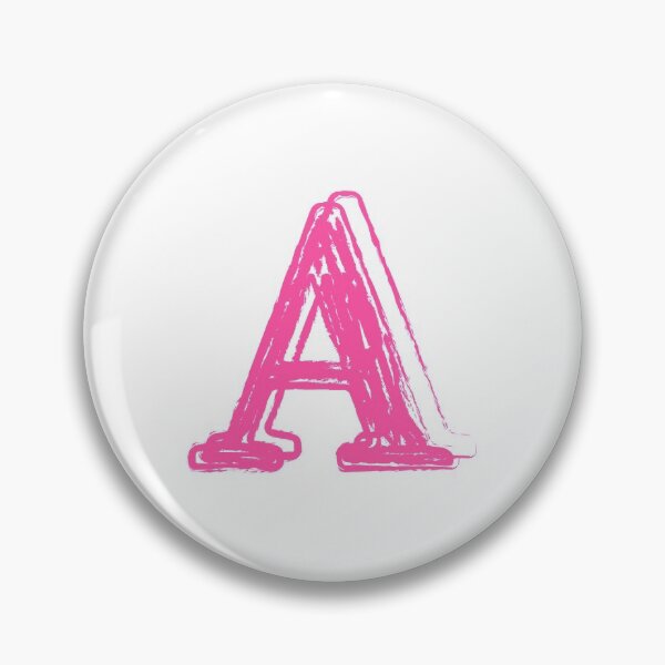 Item preview, Pink Letter A Sticker designed and sold by TyronMorgan.