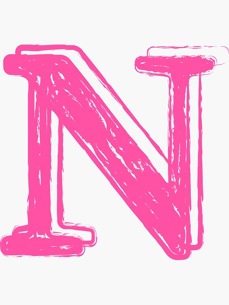 Pink Letter P 4 | Sticker
