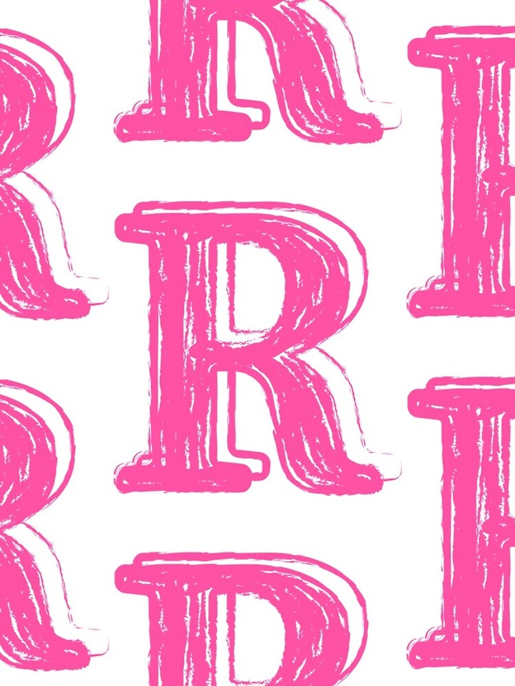 Thumbnail 5 of 5, iPhone Case, Pink Letter R Sticker designed and sold by TyronMorgan.