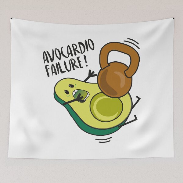 Item preview, Avocardio failure - funny avocado designed and sold by OffbeetShirts.