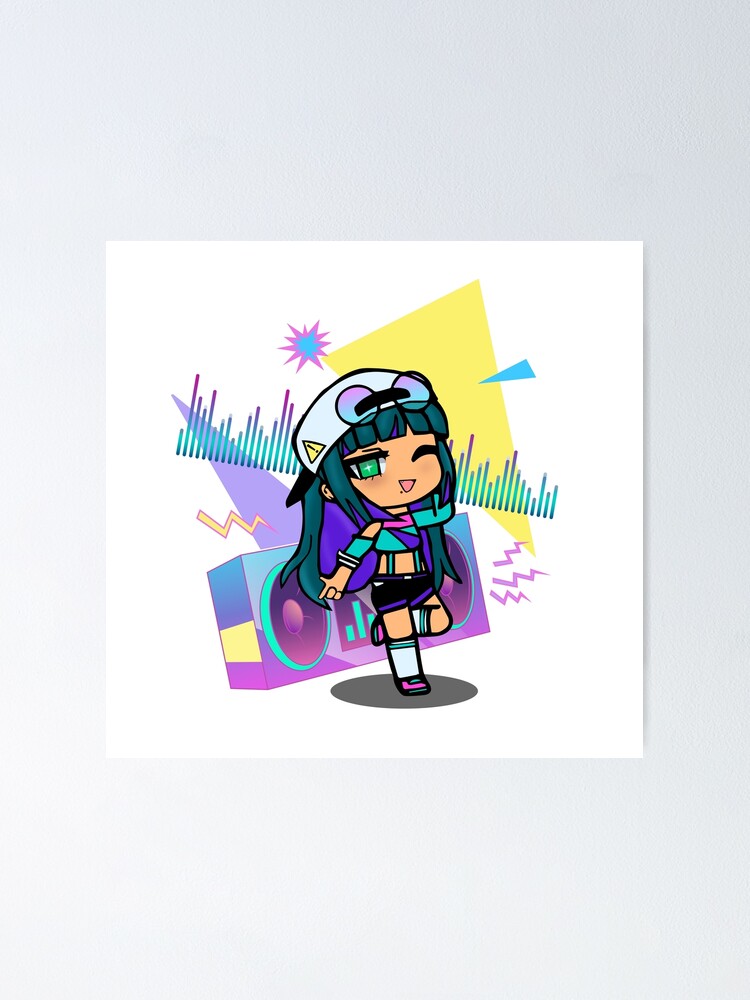 Cool Gacha life girl Poster for Sale by Infdesigner