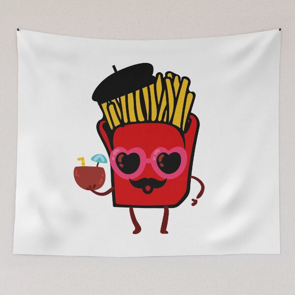Item preview, French Fries Pattern designed and sold by yacine12353.
