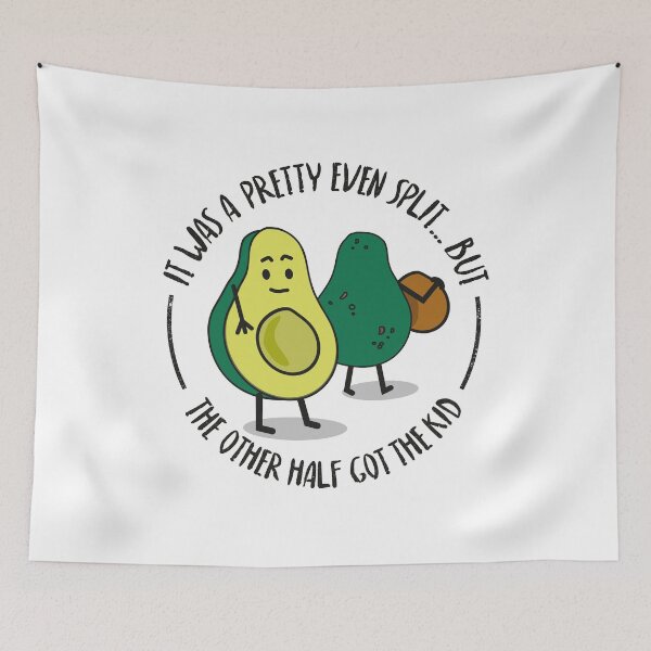 Item preview, It was a pretty even split... But the other half got the kid - funny avocado designed and sold by OffbeetShirts.