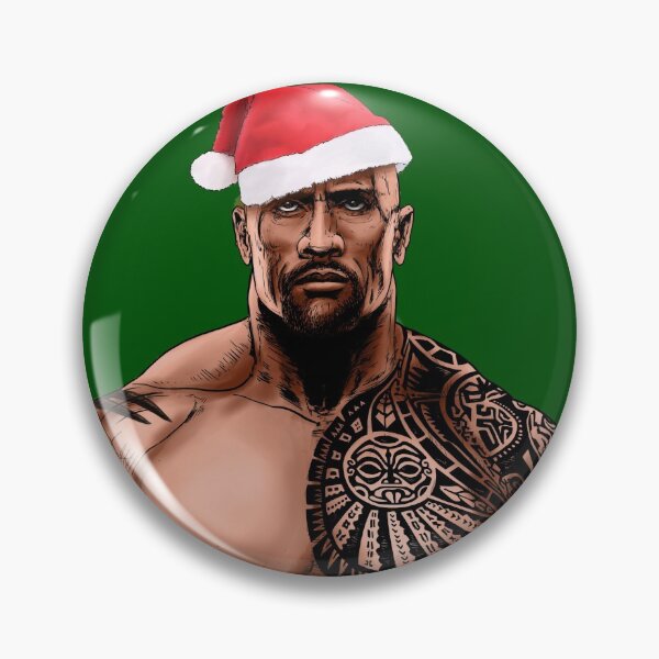 Artikelvorschau, Dwayne Johnson Santa entworfen und verkauft von Sandarmi Artwork.