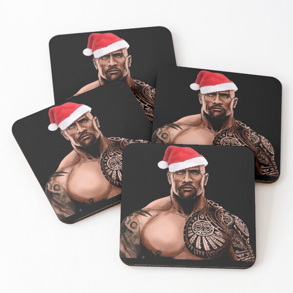 Item preview, Dwayne johnson santa designed and sold by Sandarmi Artwork.