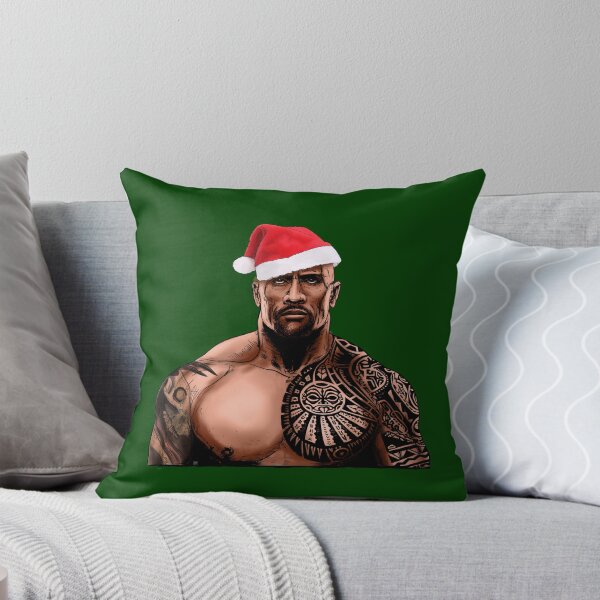 Aperçu de l'œuvre Dwayne Johnson santa créée et vendue par Sandarmi Artwork.
