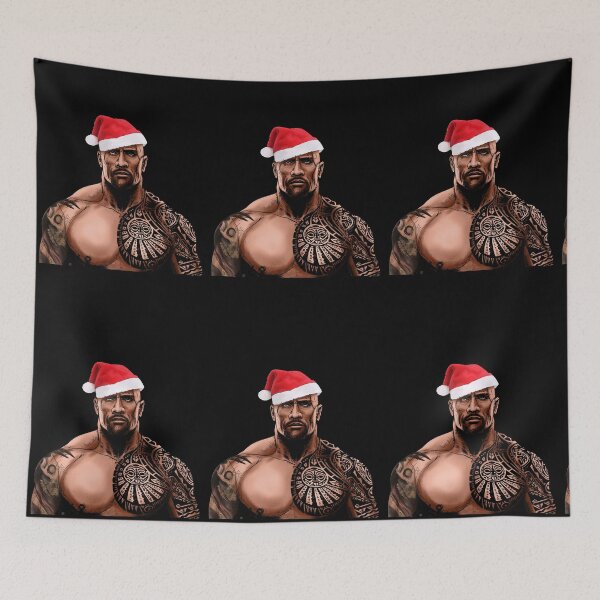 Item preview, Dwayne johnson santa designed and sold by Sandarmi Artwork.