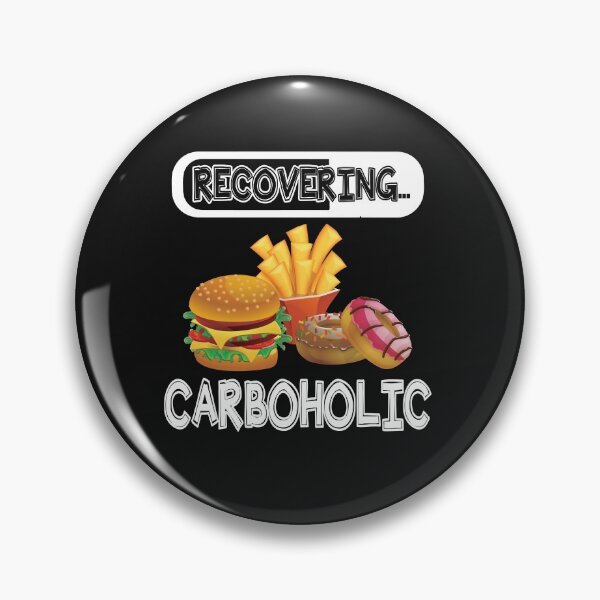 Item preview, Recovering Carboholic Shirts - Funny Low-Carb Keto Tshirt designed and sold by sunnym79.