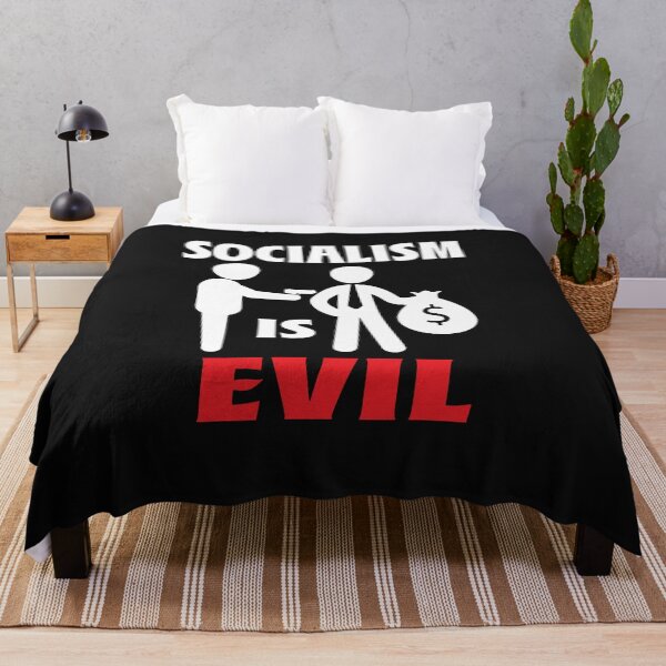 Item preview, Camiseta Socialism is Evil designed and sold by sunnym79.