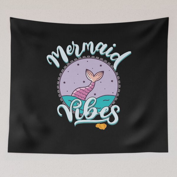 Item preview, Mermaid Vibes Tshirt with Mermaid tail designed and sold by sunnym79.
