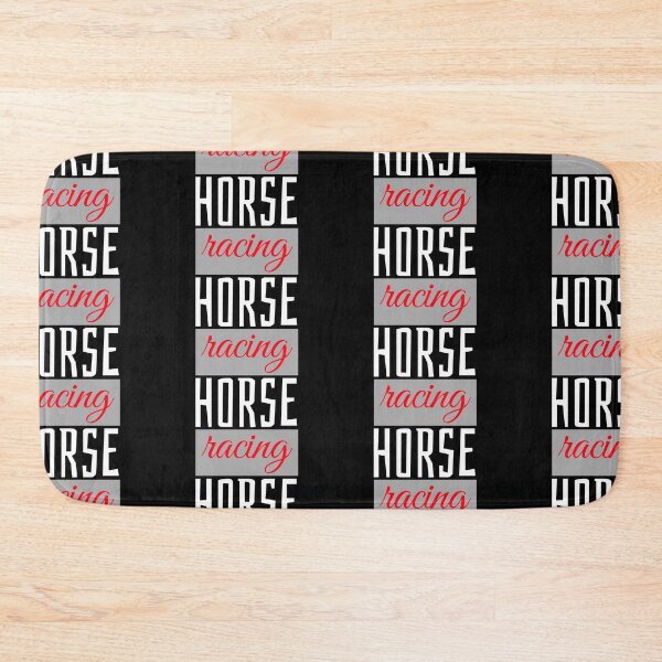 Item preview, horse racing equestrian text designed and sold by horseaddicted.