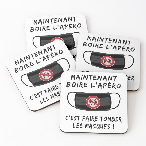 Item preview, Aperitif in 2020 - Take off the masks Message Humor Alcohol designed and sold by rubislys.