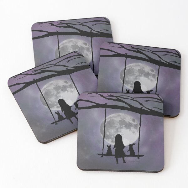 Item preview, Just me my bunnies and the moon designed and sold by CarnageC.