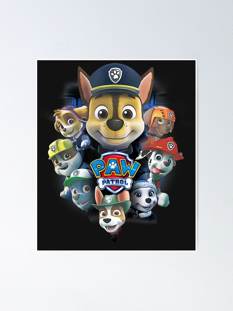 PAW Patrol Chase Poster for Sale by VlajkoArtist