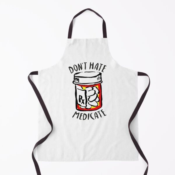 Item preview, Dont hate, medicate (meditate) designed and sold by OffbeetShirts.
