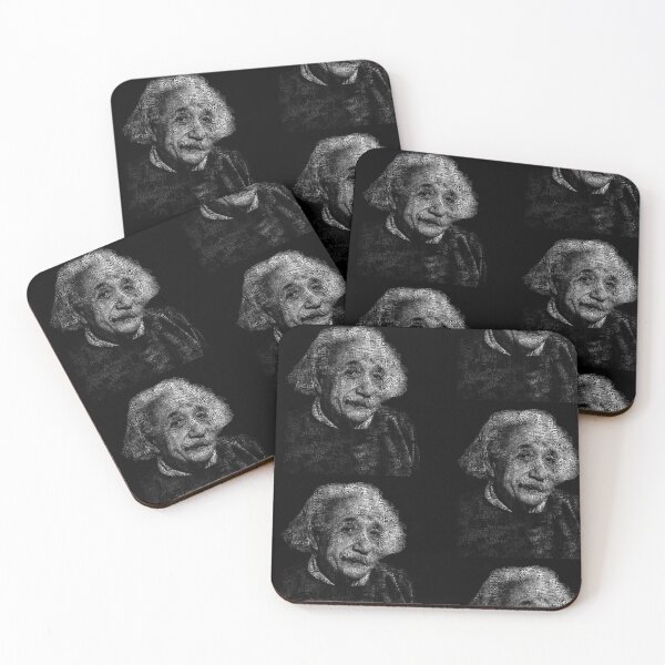 Aperçu de l'œuvre Albert Einstein Maths créée et vendue par MacCurious.