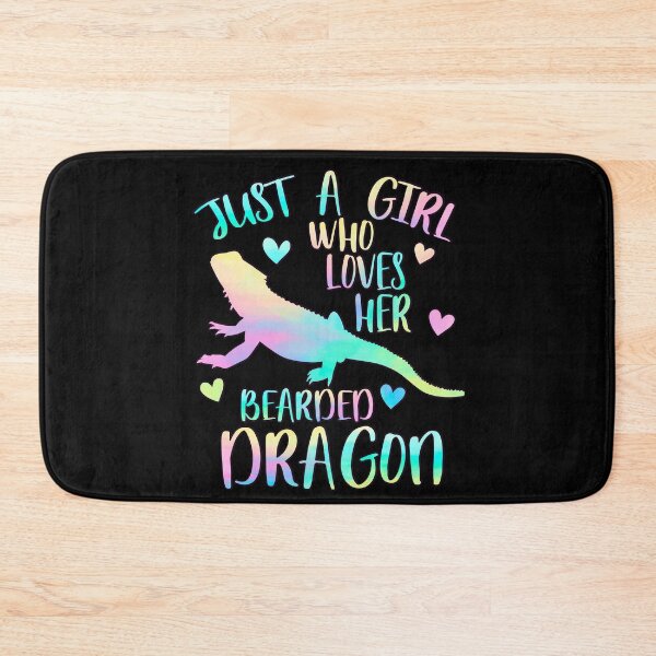 Item preview, Just a Girl who loves her Bearded Dragon designed and sold by PrettyPittie Shop.
