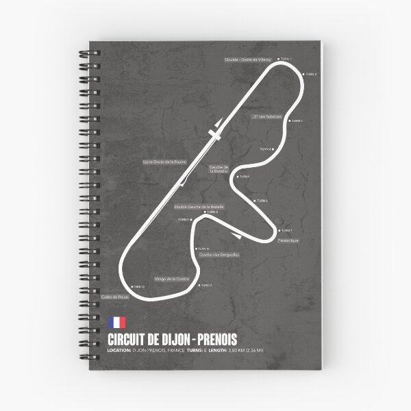 Item preview, Circuit de Dijon Prenois designed and sold by Mapstars.
