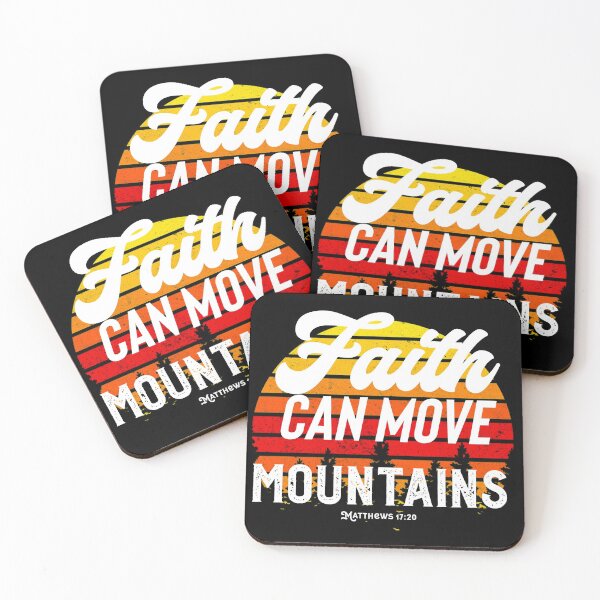 Item preview, Faith Can Move Mountains designed and sold by JosAwestuff.