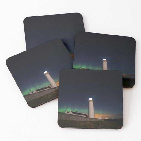 Item preview, Northern Lights at Cantick Head Lighthouse on Hoy designed and sold by Alan Mackinnon.