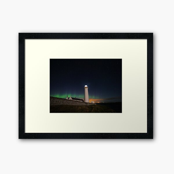 Item preview, Northern Lights at Cantick Head Lighthouse on Hoy designed and sold by Alan Mackinnon.