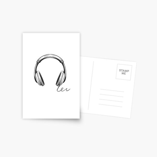 Music Headphones with voice sign Music Headphones Sticker by  Trenddesigns24