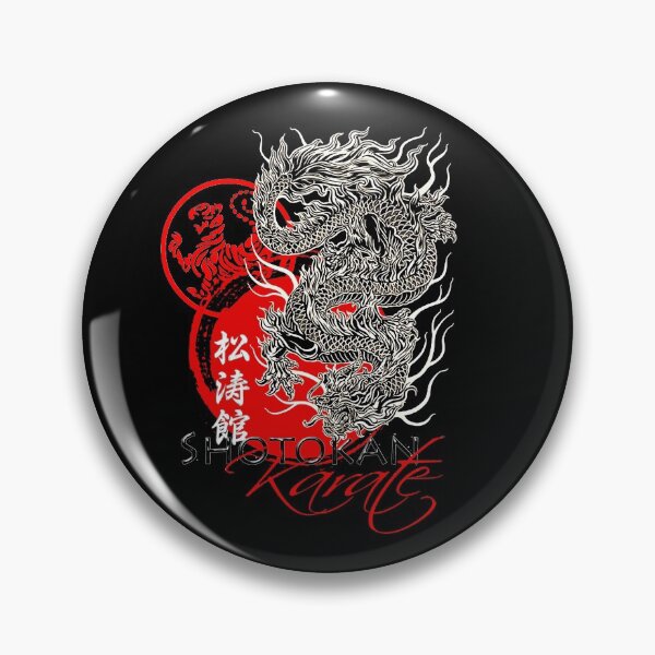 Item preview, Shotokat Karate Dragon Kime - Oss! designed and sold by Zanshin-Art.