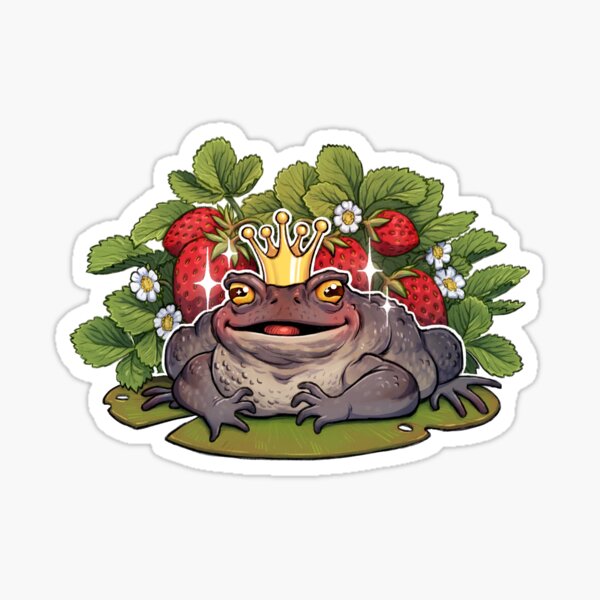 Frog Prince Sticker